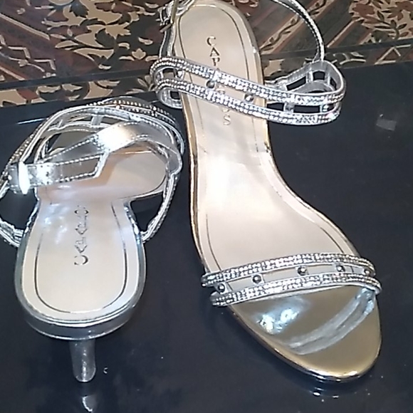 Caparros silver heels - Picture 4 of 9